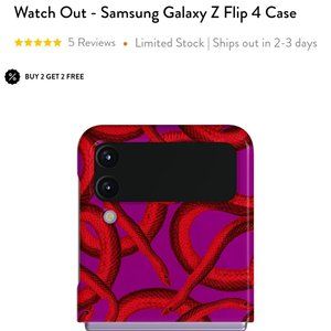 Watch Out - Samsung Galaxy Z Flip 4 Case